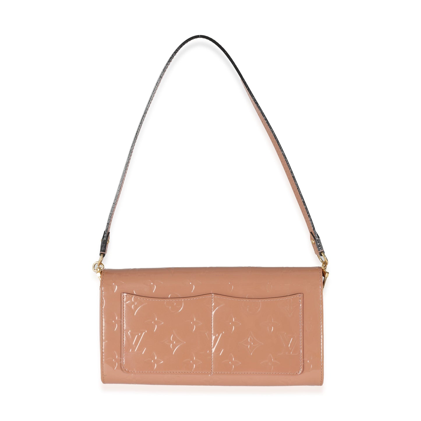 Luxury Women's Handbag | Louis Vuitton Rose Velours Vernis Rossmore MM