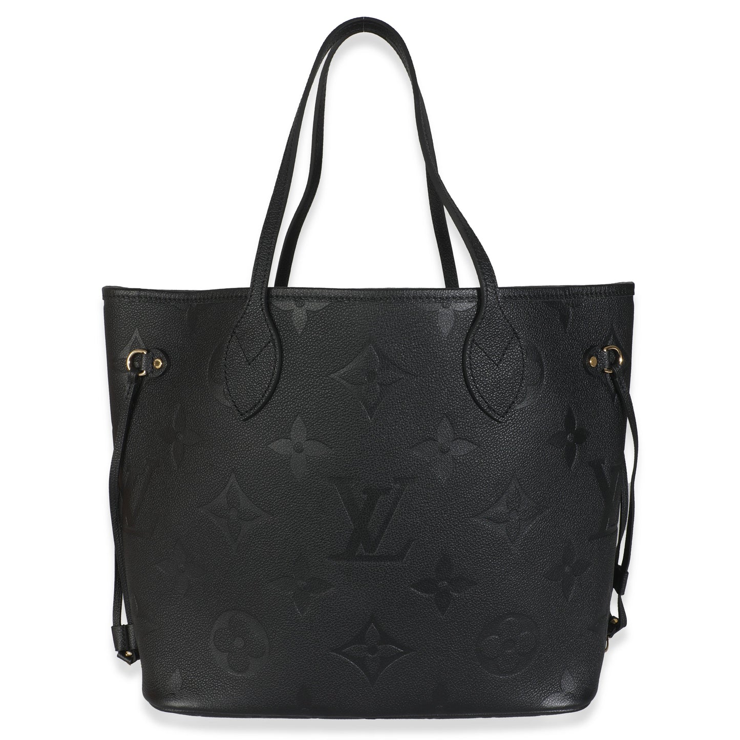 Louis Vuitton Black Monogram Empreinte Neverfull MM