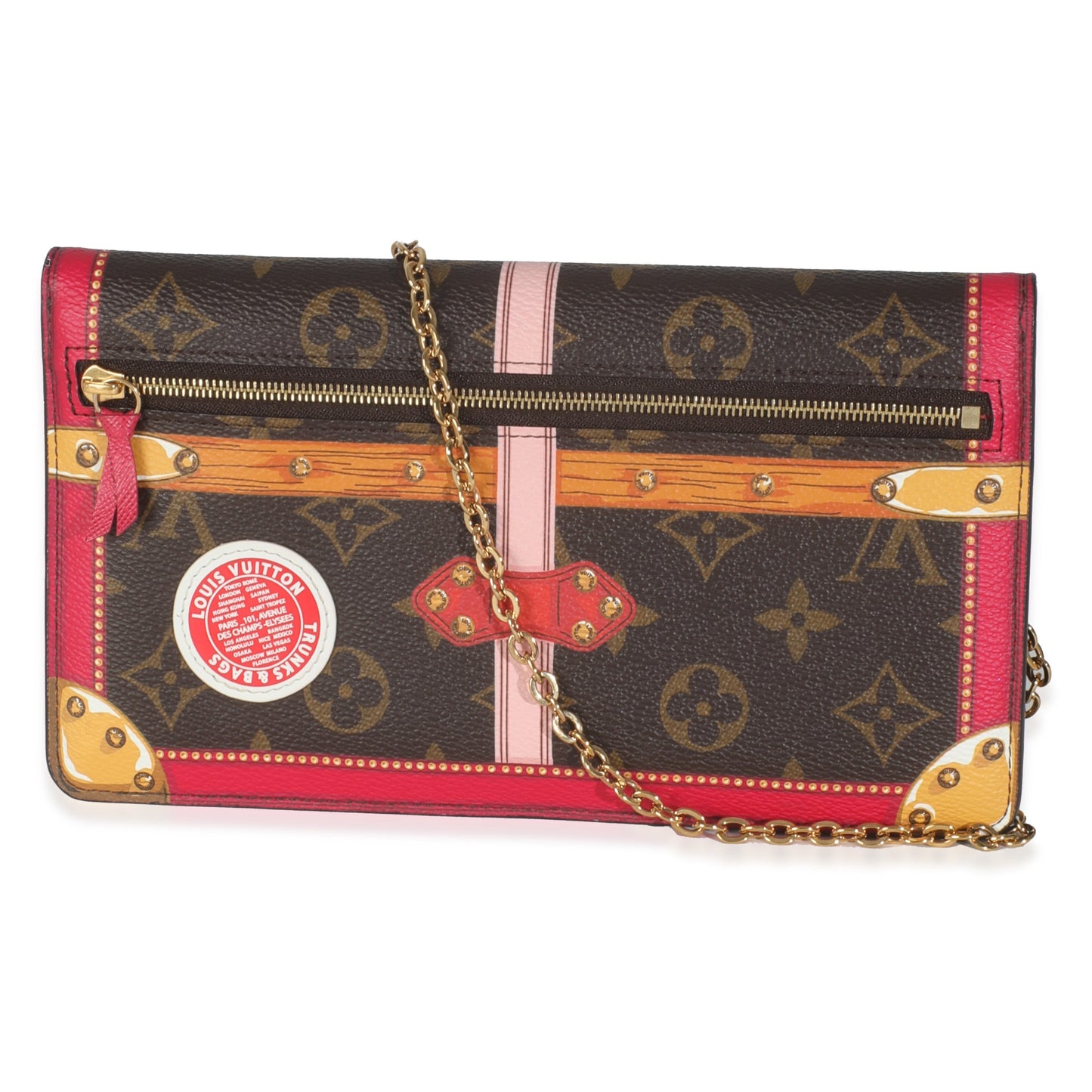 Designer Women's Crossbody Bag | Louis Vuitton Monogram Canvas Summer Trunks Weekend Pochette