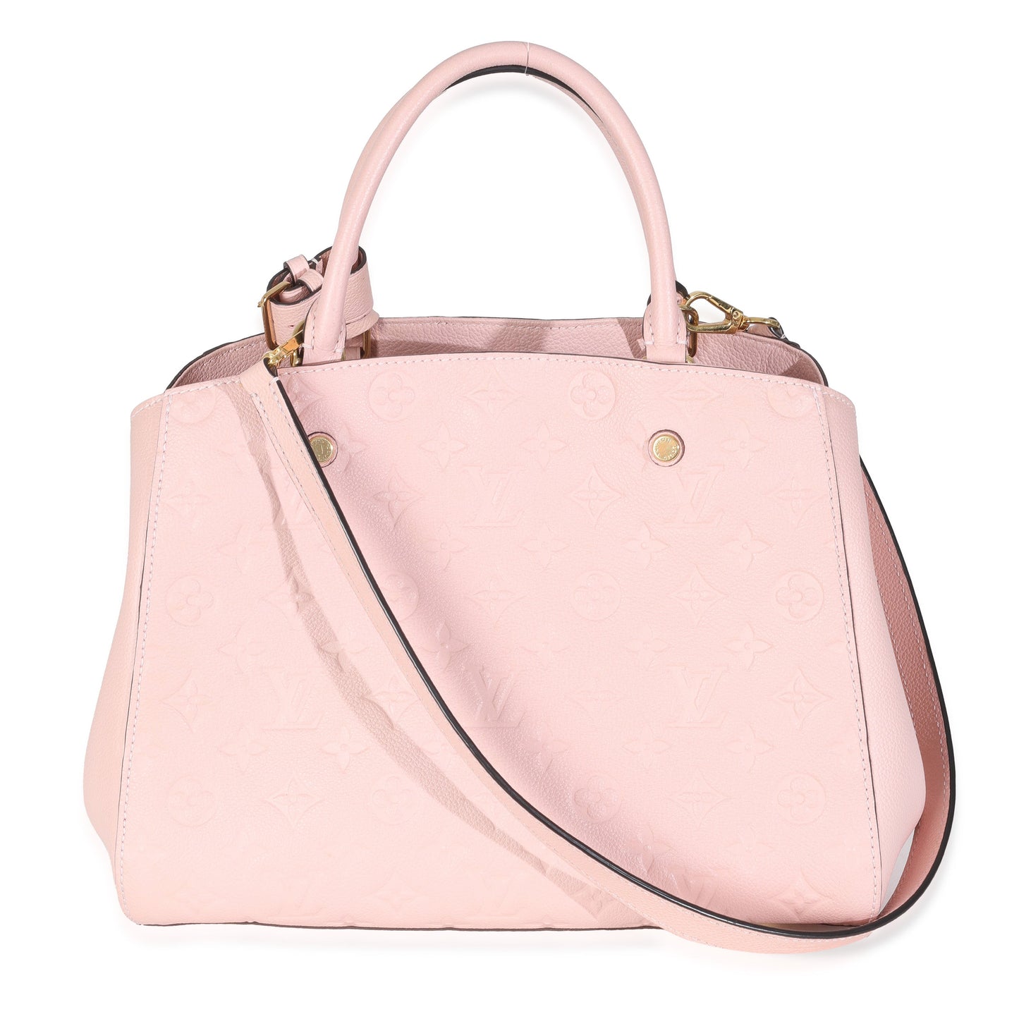Louis Vuitton Rose Ballerine Monogram Empreinte Montaigne MM