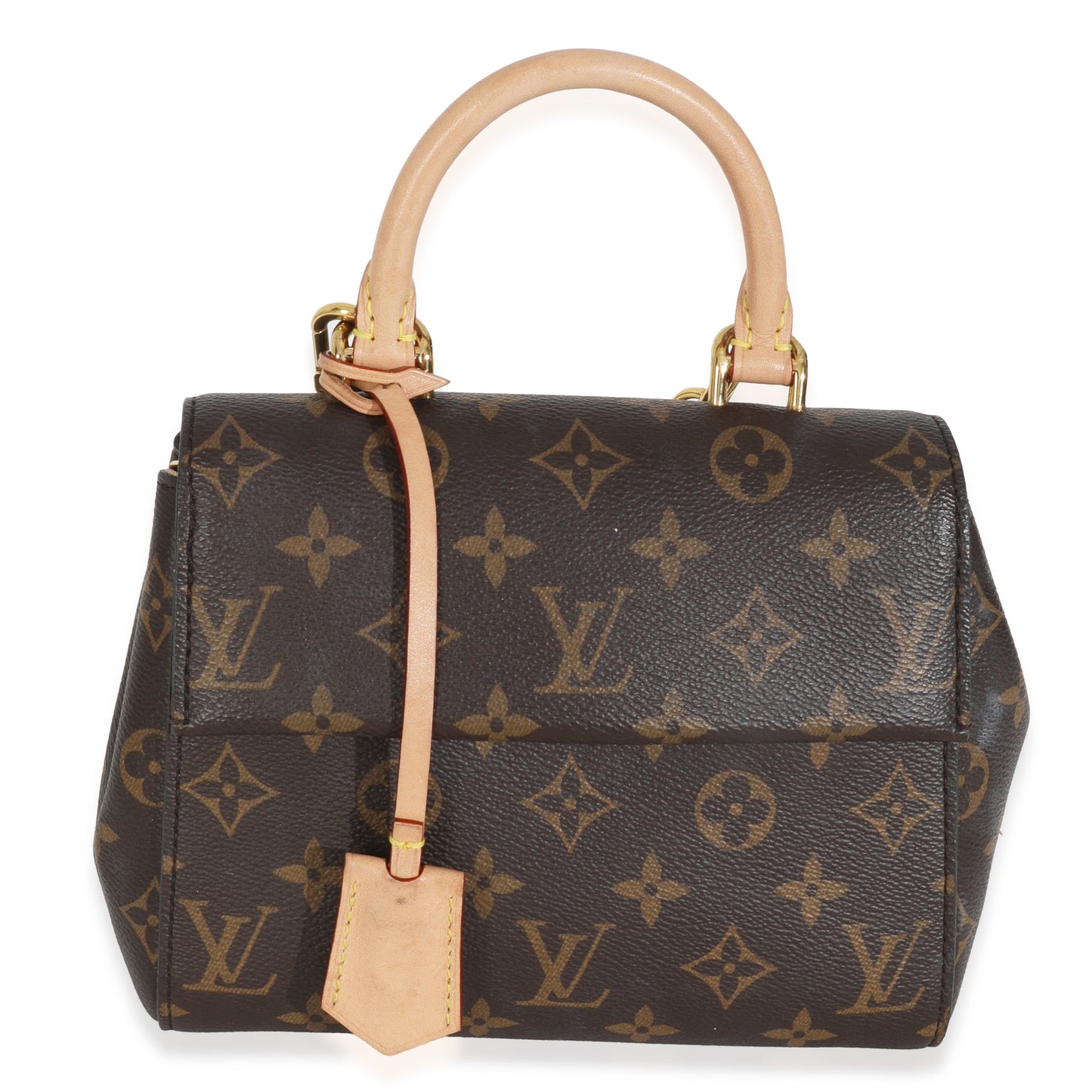 Louis Vuitton Beige Monogram Canvas Mini Cluny