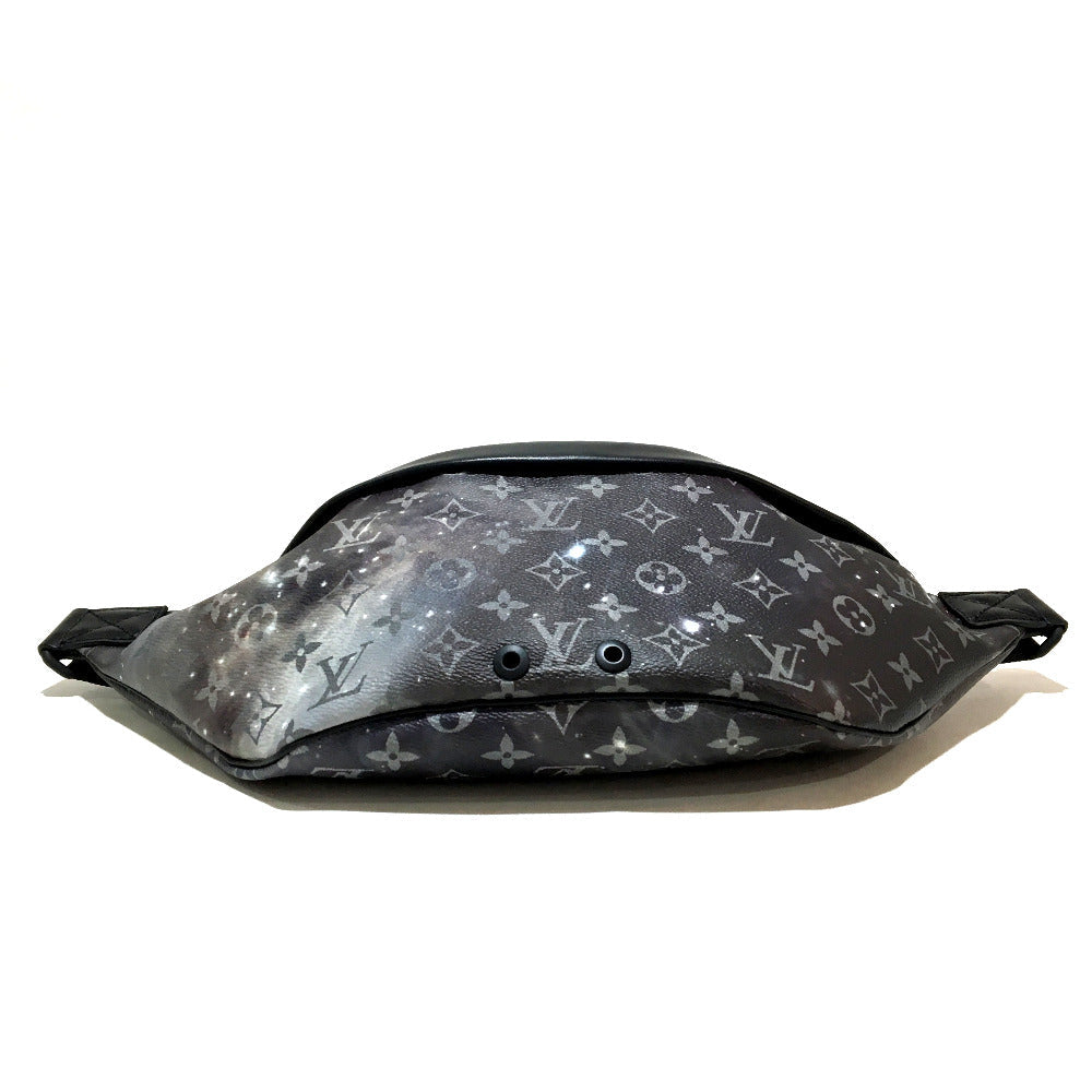 LOUIS VUITTON Sling bag M44444 Monogram Galaxy Canvas, Leather Silverx black Monogram Galaxy Discovery Bum Bag
