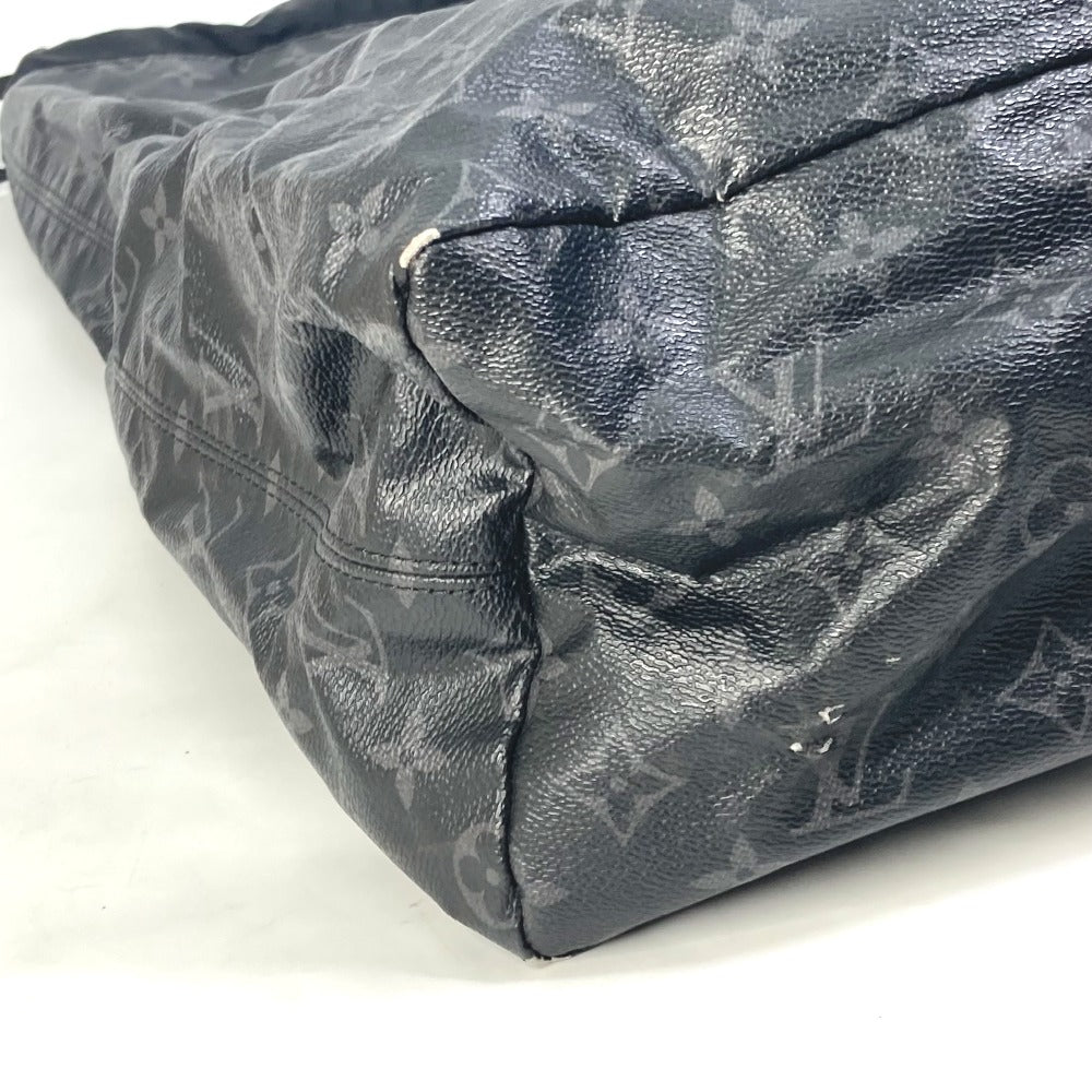 LOUIS VUITTON Tote Bag Monogram Eclipse Canvas black Monogram Eclipse Hiroshi Fujiwara Fragment Hippo Light