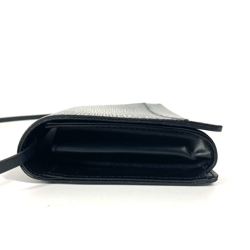 LOUIS VUITTON Shoulder Bag Epi Leather black Epi Honfleur Women