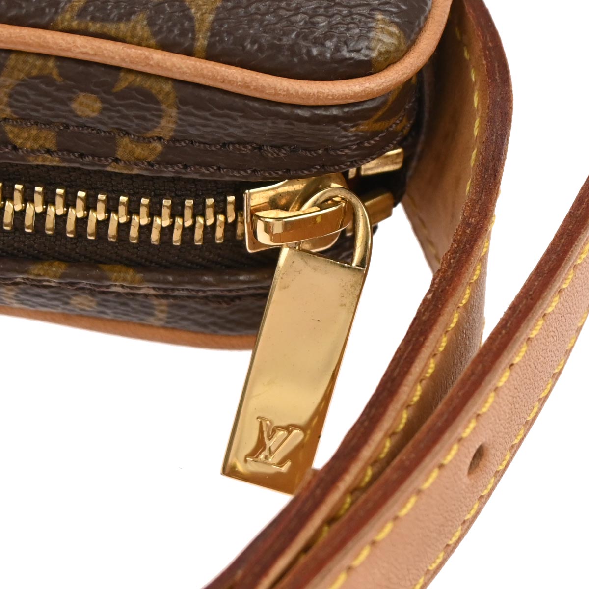 Louis Vuitton 2003 Monogram Pochette Croissant Handbag M51510
