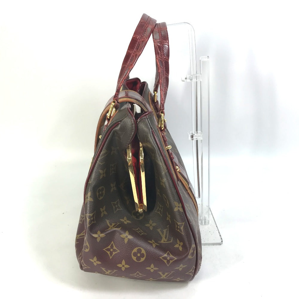 LOUIS VUITTON Shoulder Bag canvas Red Monogram Mirage Greet Purse Women