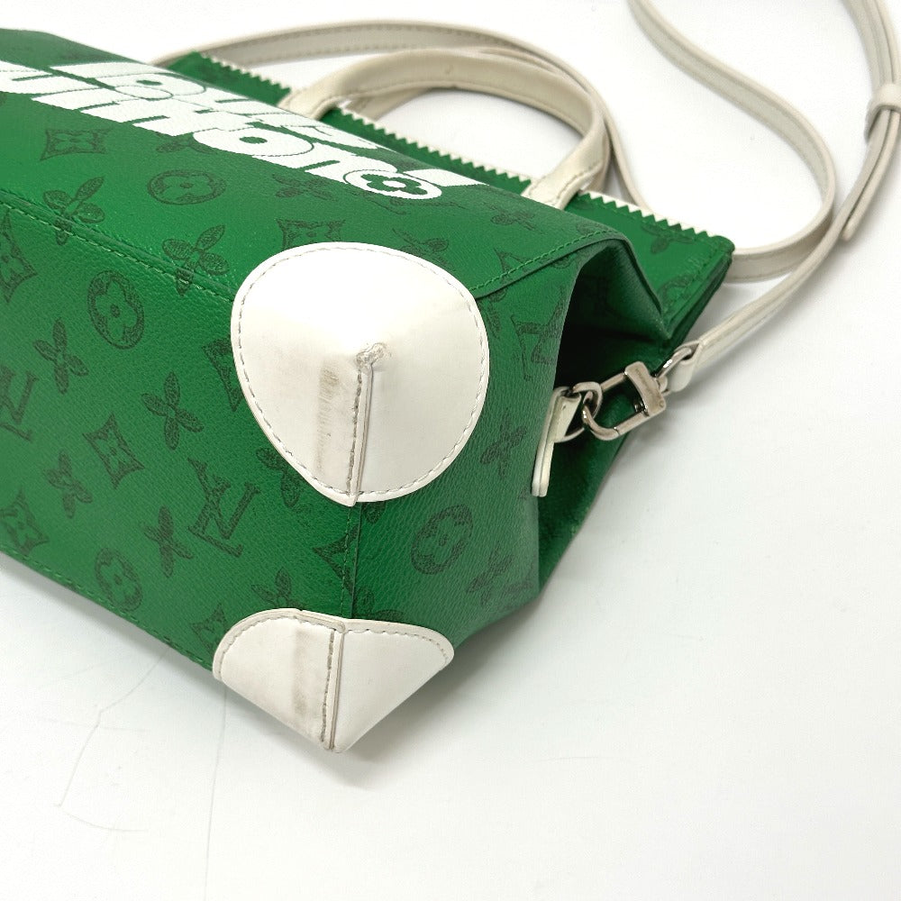 LOUIS VUITTON Handbag Monogram canvas green Everyday LV Liter