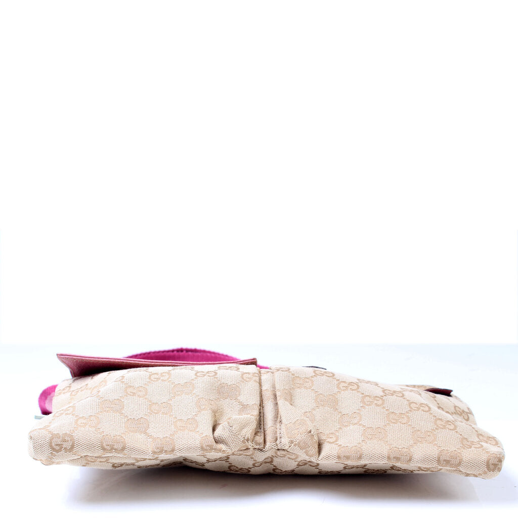 Gucci 28566 Waist Canvas Bag