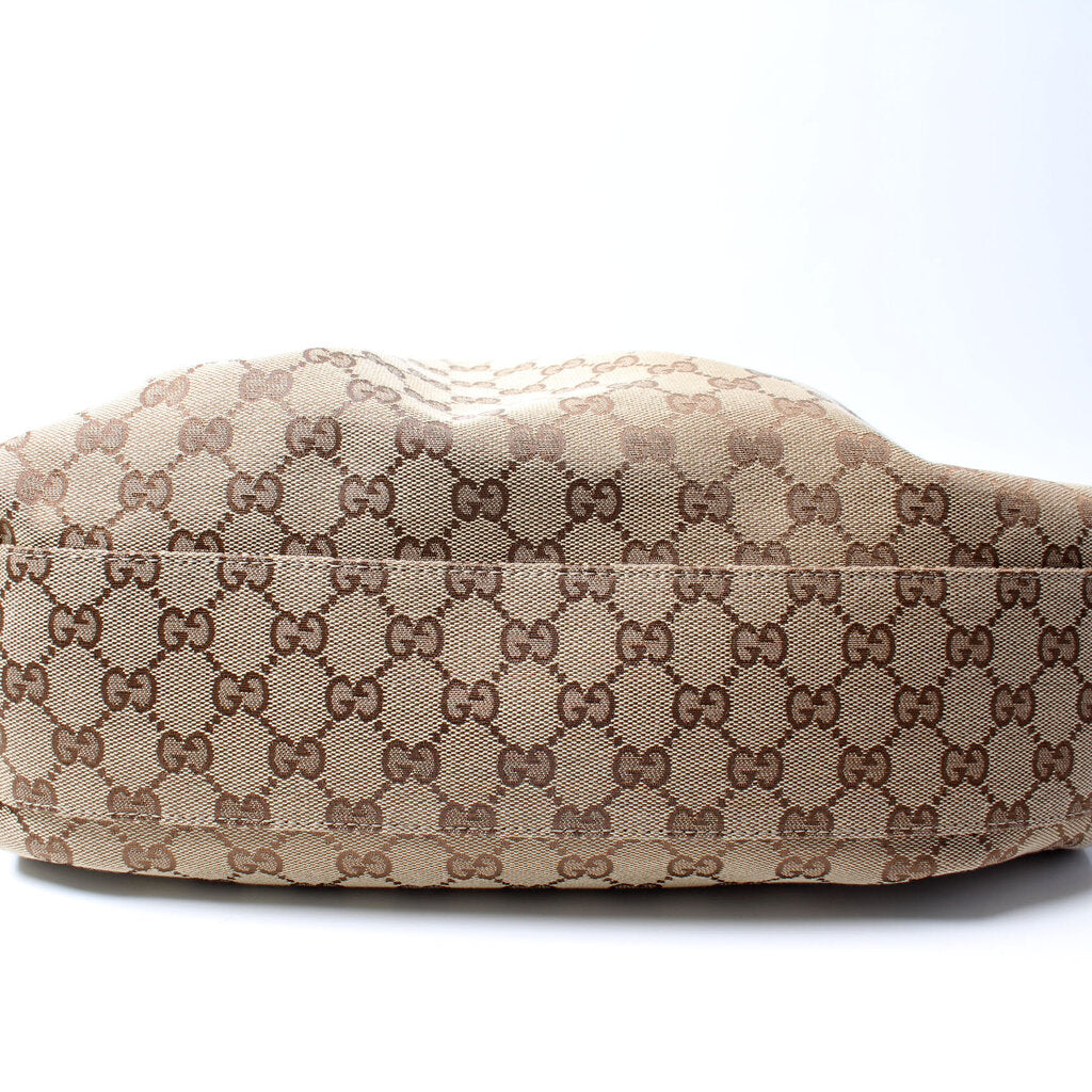 Gucci 211944 Sukey GG Canvas Bag