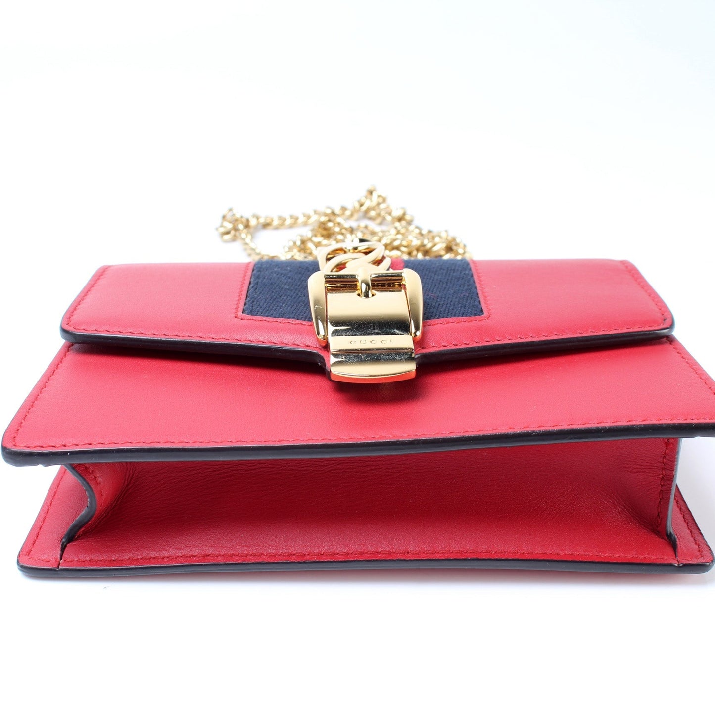 Gucci 494646 Sylvie Chain Super Mini Bag