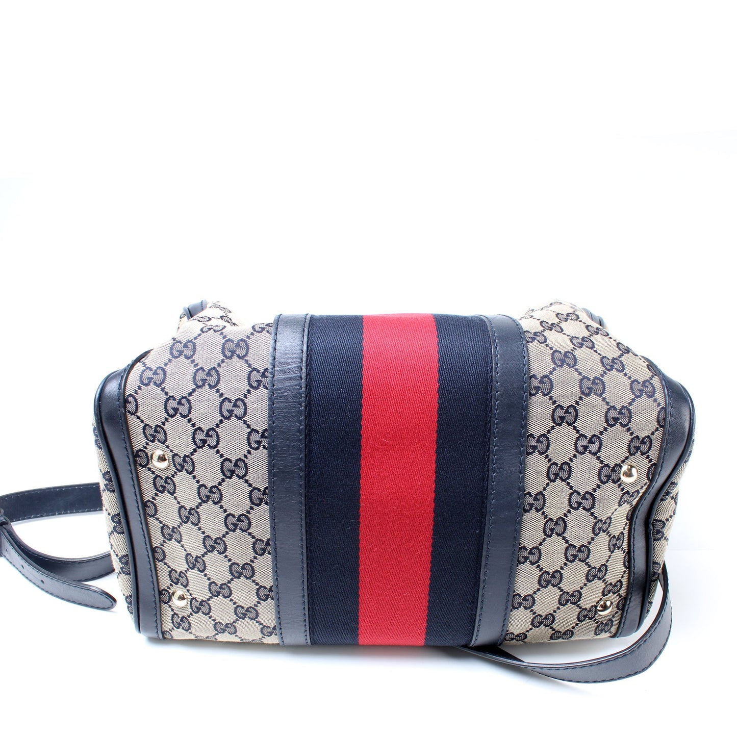 Gucci 247205 Boston Canvas Bag