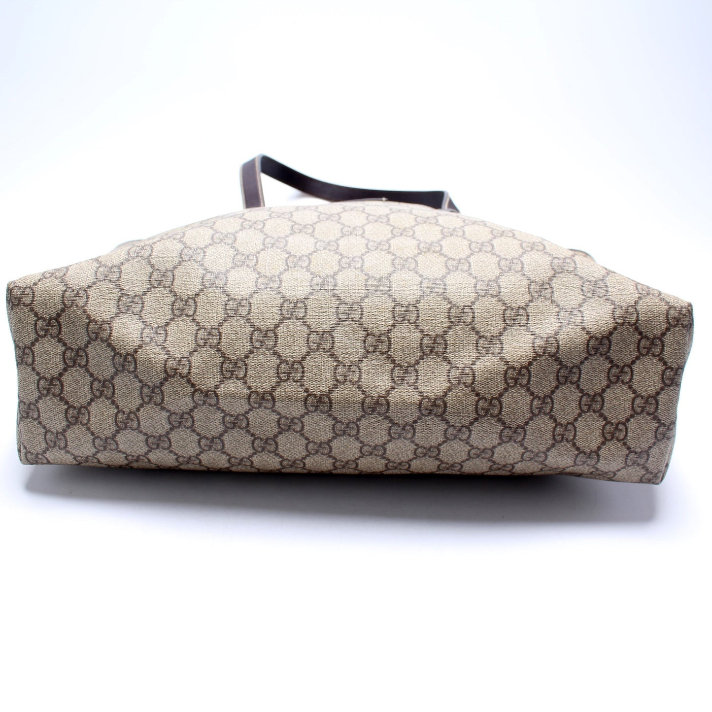 Gucci 211137 GG Supreme Medium Zip Tote Bag