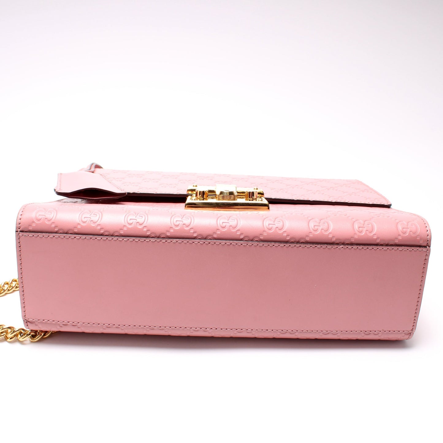 Gucci 409486 Padlock GG Leather Medium Bag