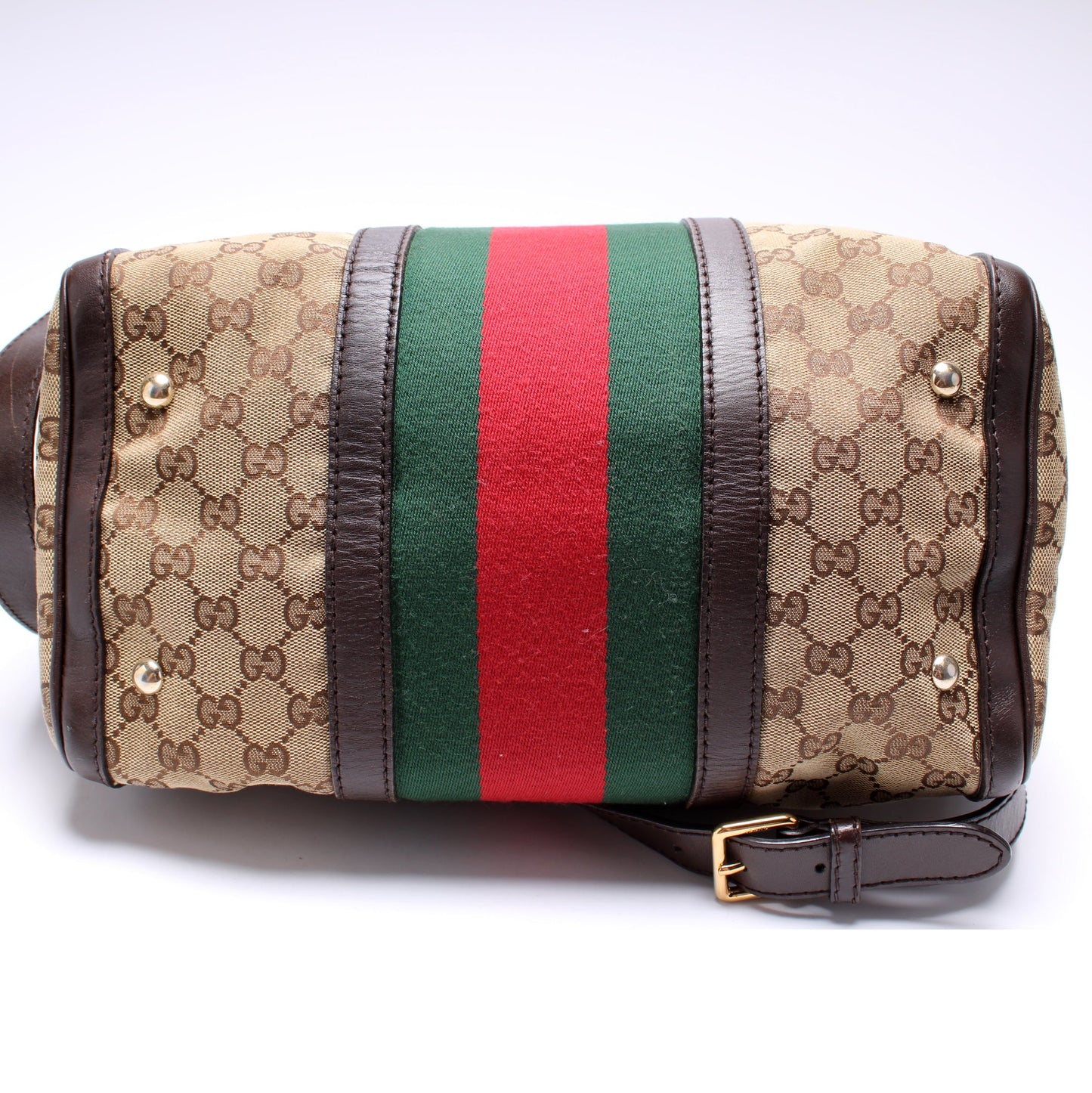 Gucci 247205 Boston Canvas Bag
