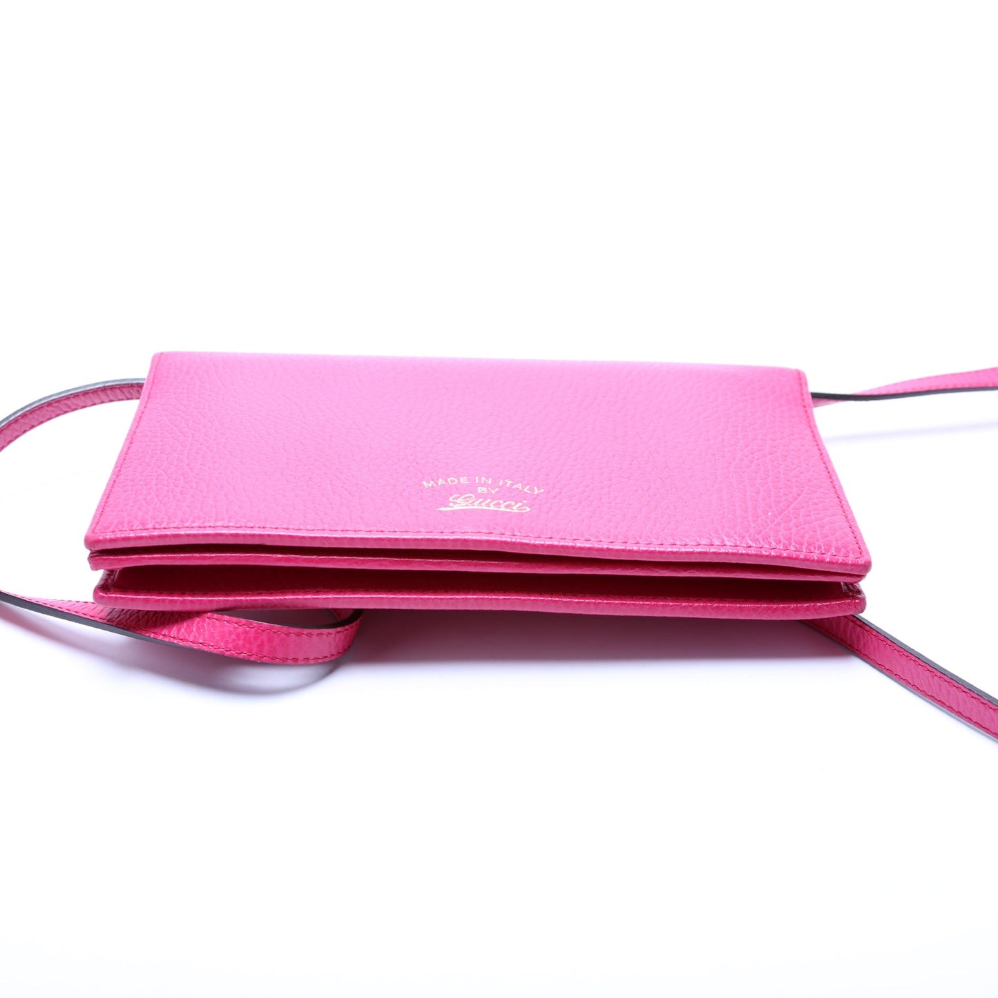 Gucci 368231 Swing Leather Strap Wallet Bag