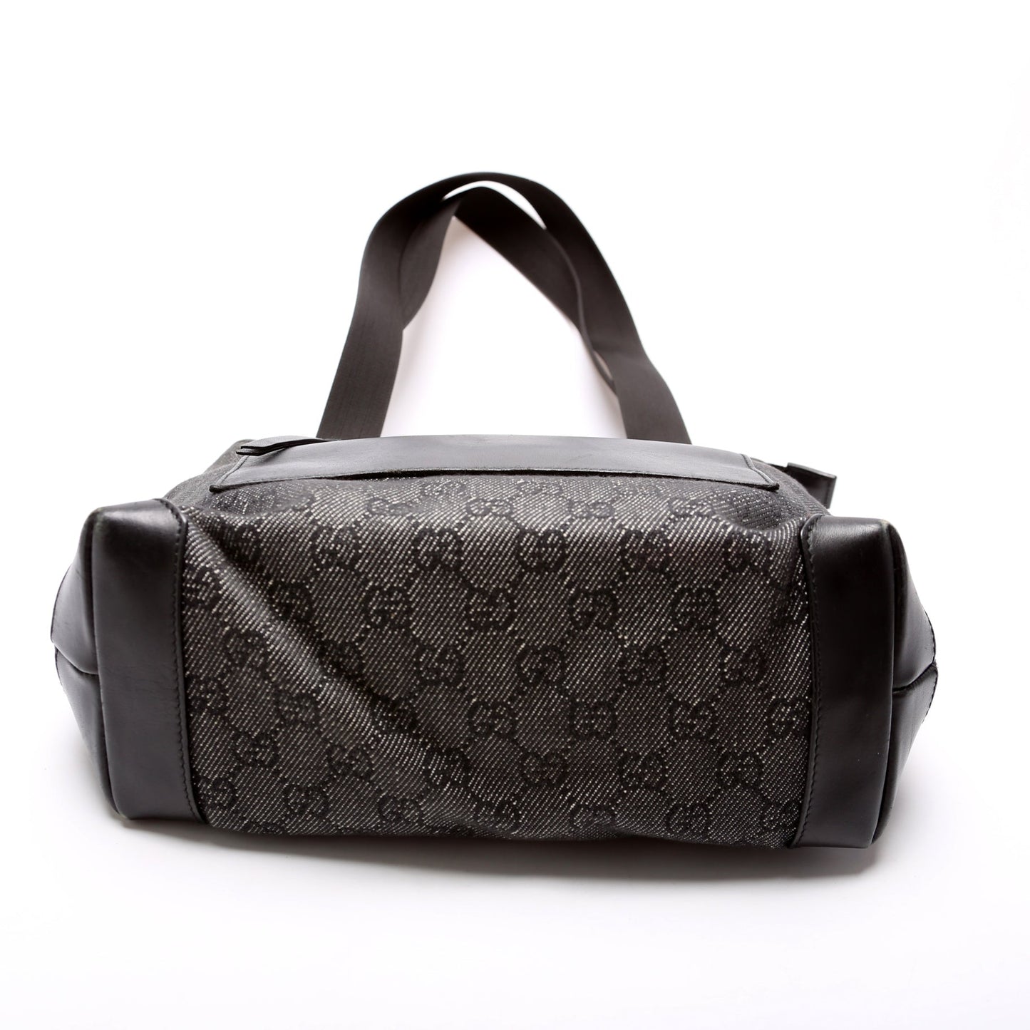 Gucci 28898 GG Denim Tote Small Bag