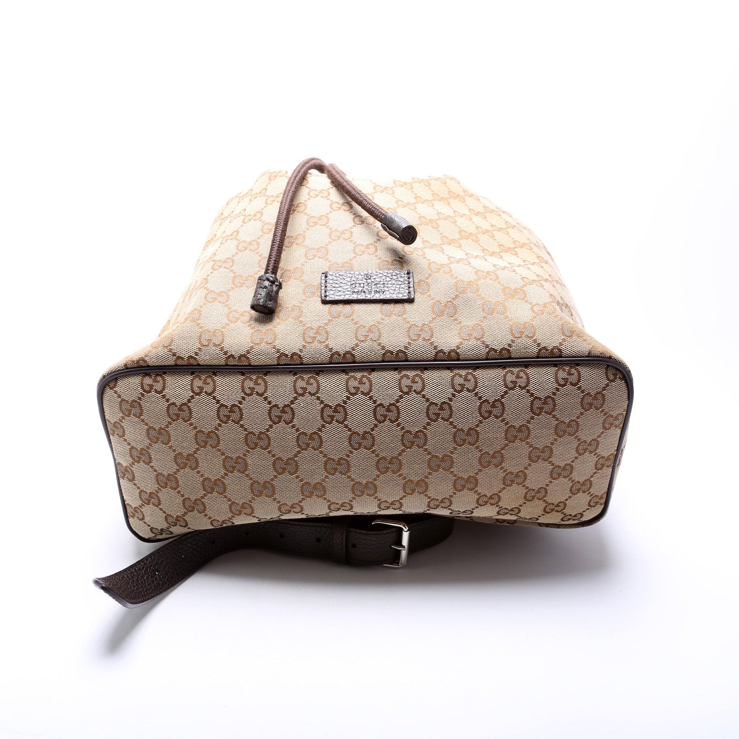 Gucci 449175 GG Canvas Drawstring Backpack Bag