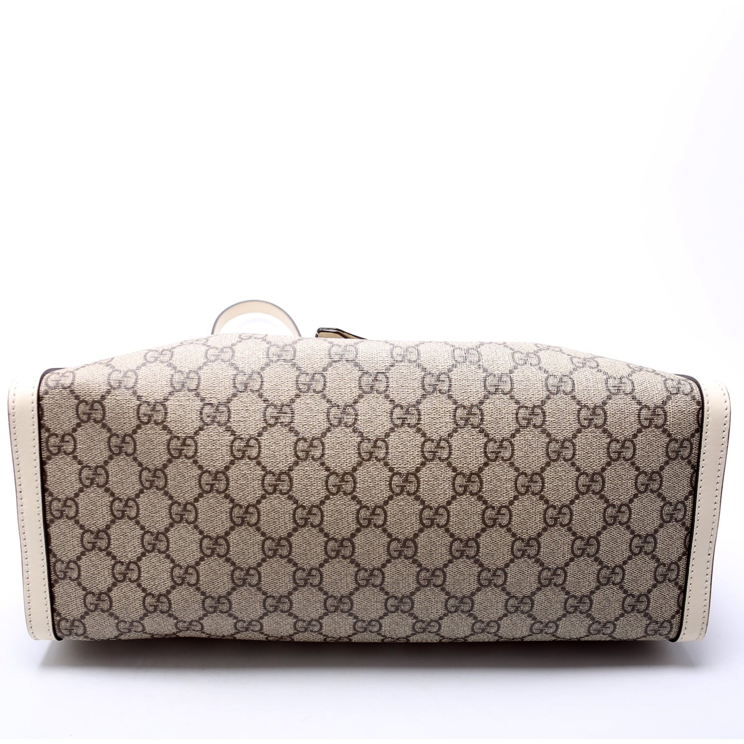 Gucci 479197 Padlock GG Bees Shoulder Medium Cream Bag