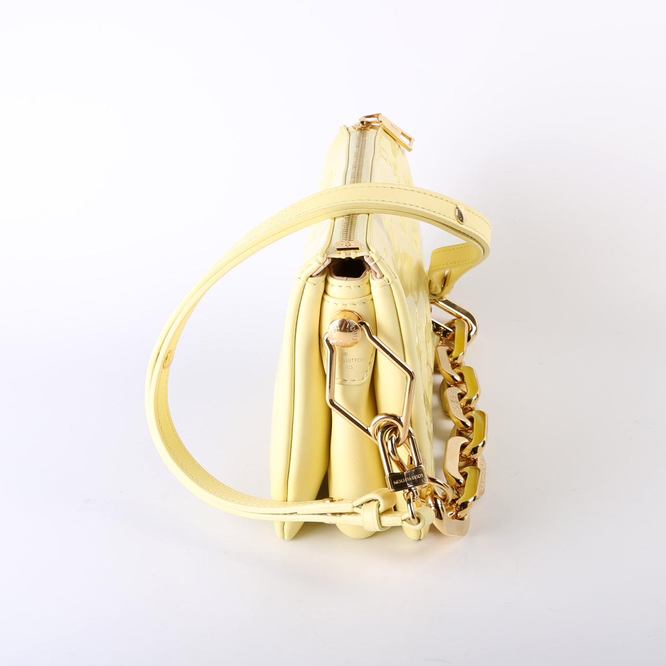 Louis Vuitton Coussin BB Vernis Yellow