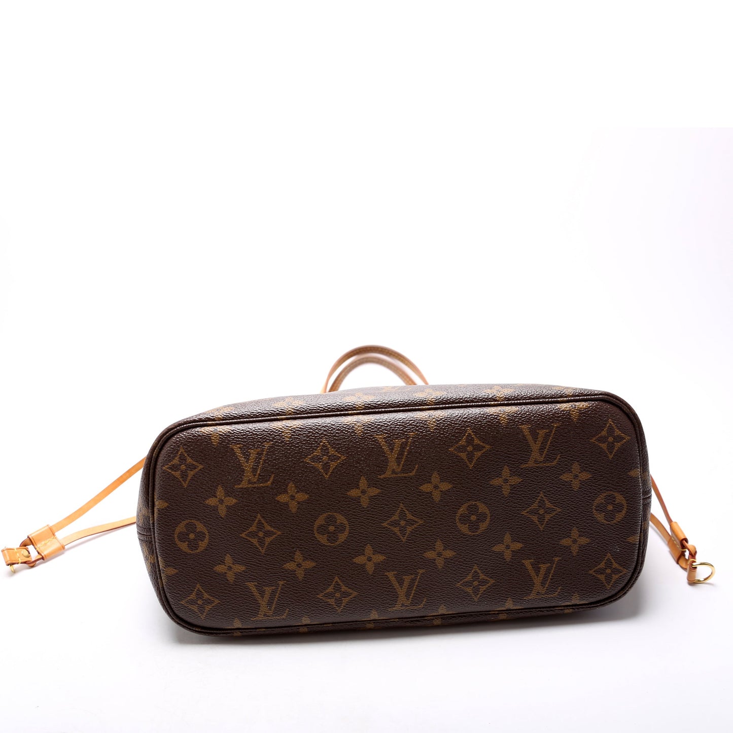 Louis Vuitton Neverfull W/Wallet PM Monogram Beige