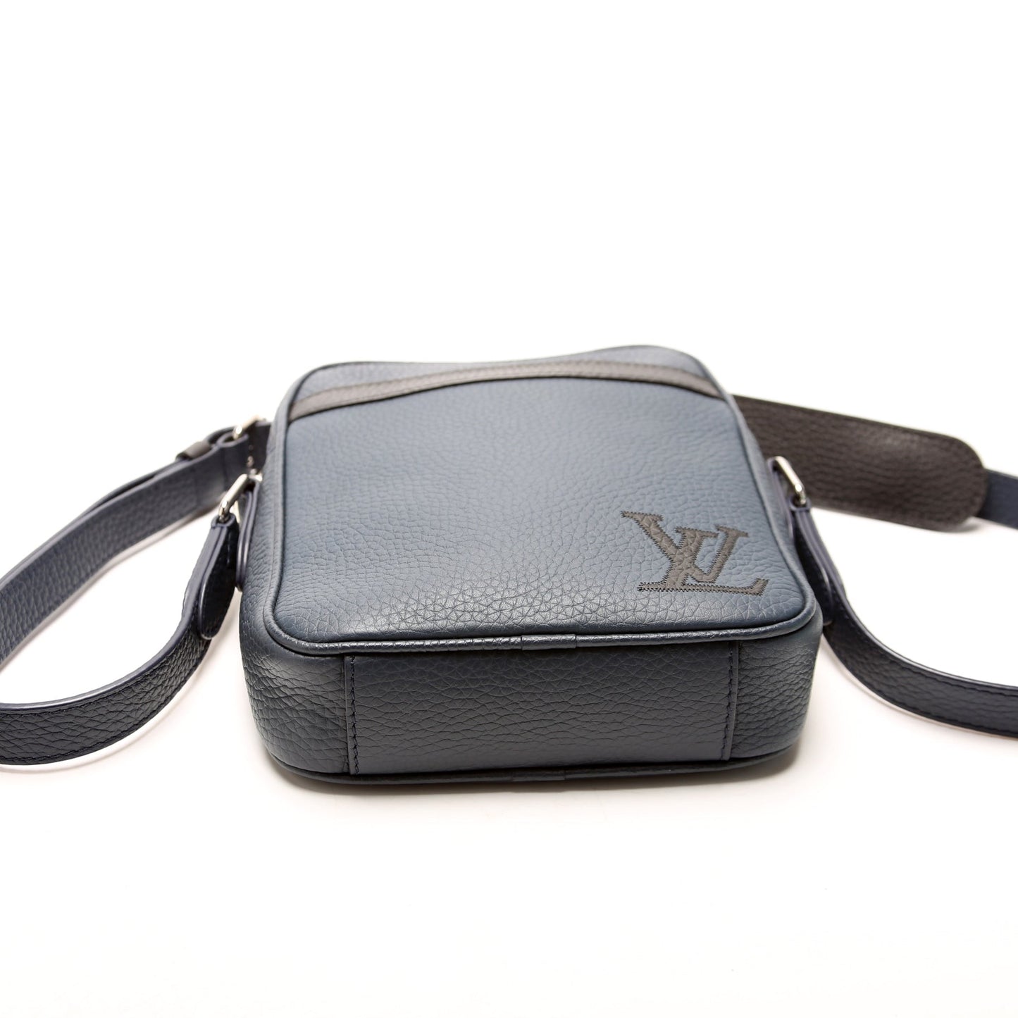 Louis Vuitton Danube Slim Taurillon Leather Blue