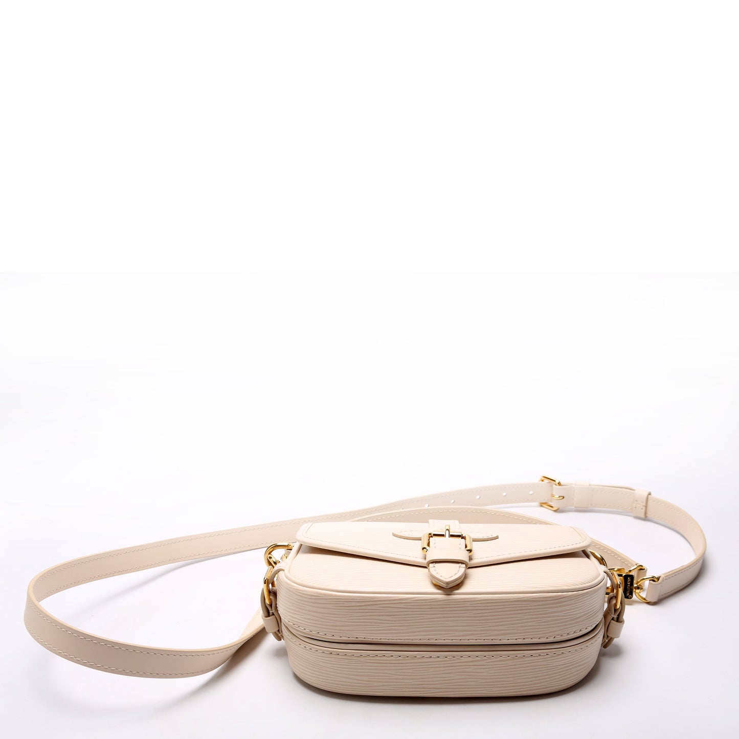 Louis Vuitton Saumur BB Softer Epi White