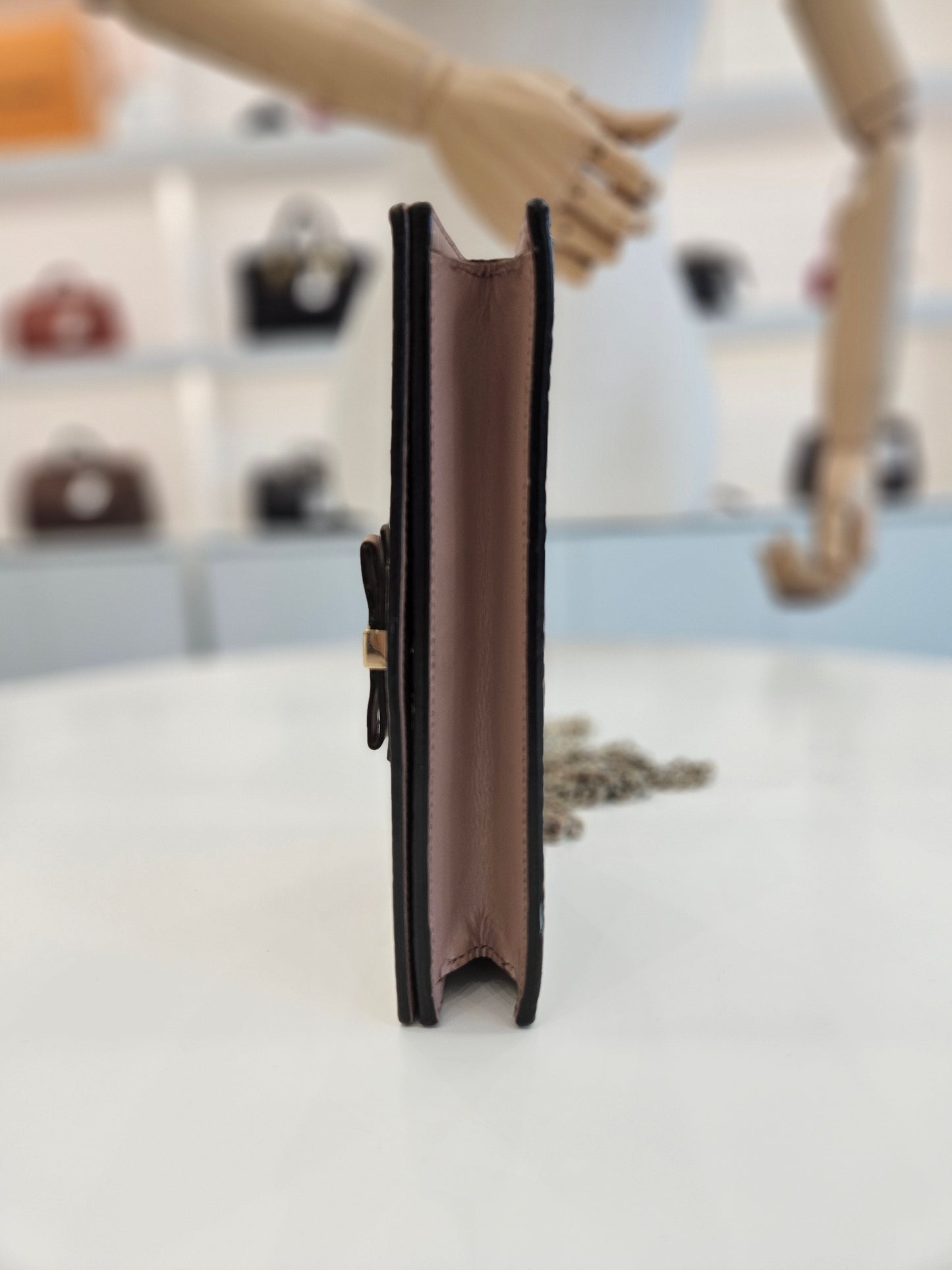 Gucci Chain Leather Crossbody