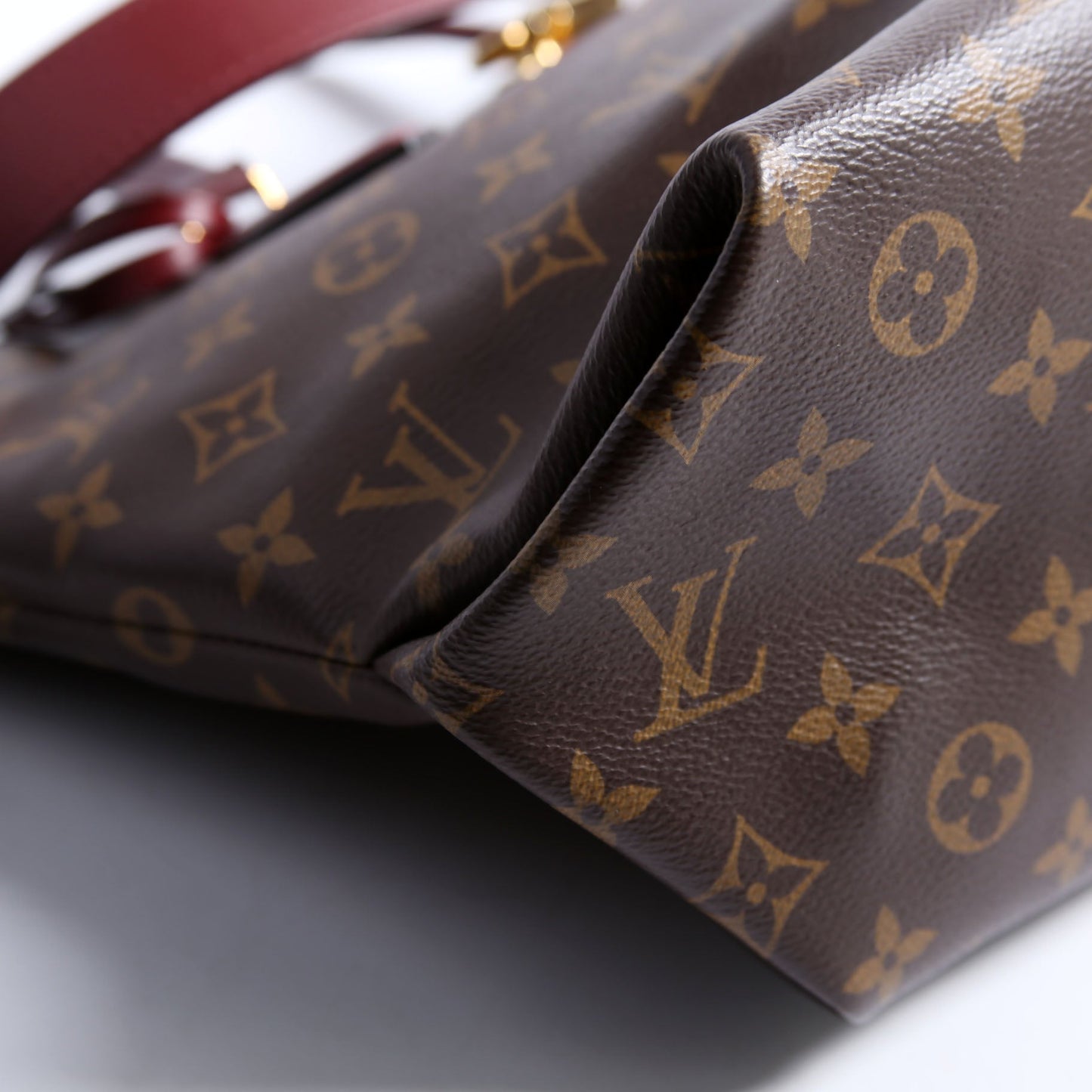 Louis Vuitton Flower Zipped Tote MM Monogram Berry