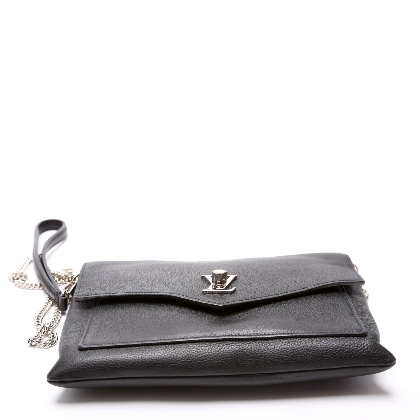 Designer Women's Crossbody Bag | Louis Vuitton Mylockme Pochette Chain/Wrist Black