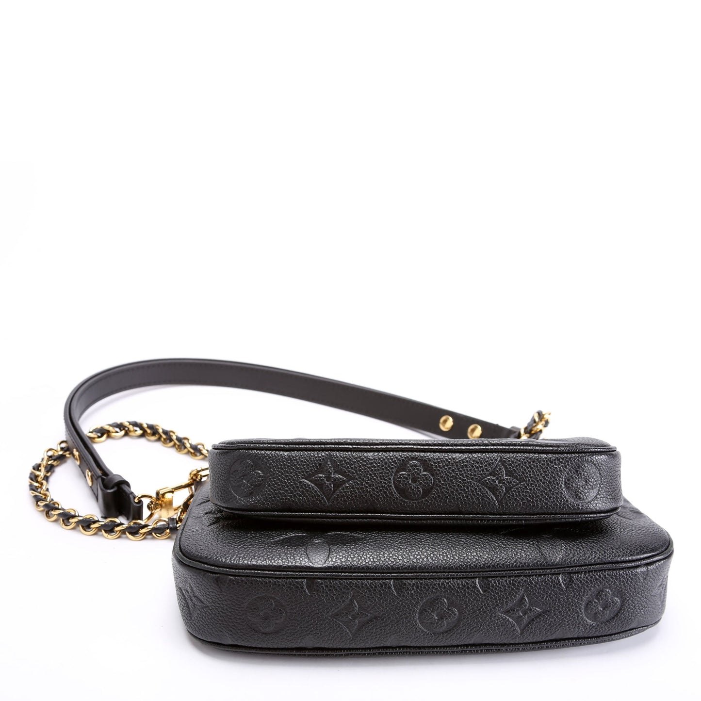 Louis Vuitton Multi Pochette Empreinte Black