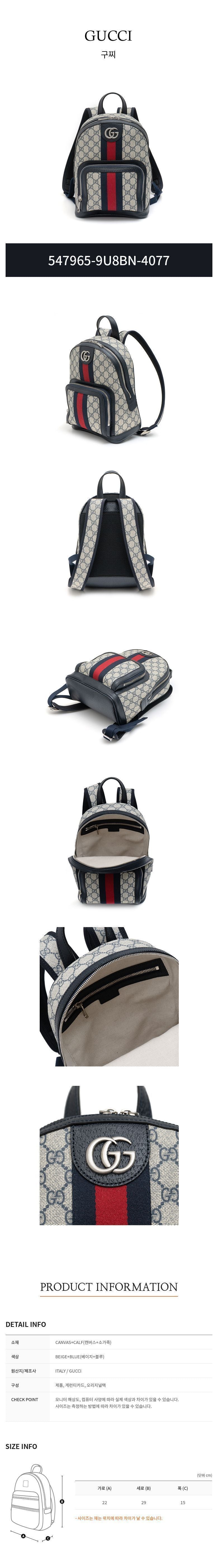 Gucci Backpack