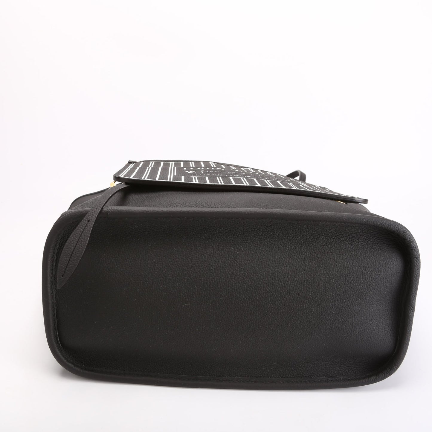 Louis Vuitton Neverfull MM Inside Out Leather/Monogram Black