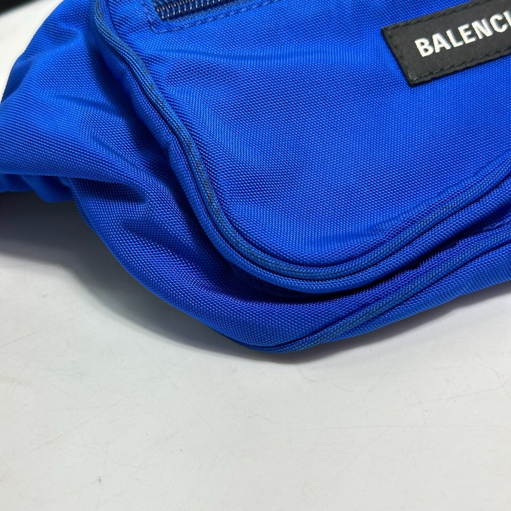BALENCIAGA Sling bag 482389 Nylon blue Waist bag logo explorer mens