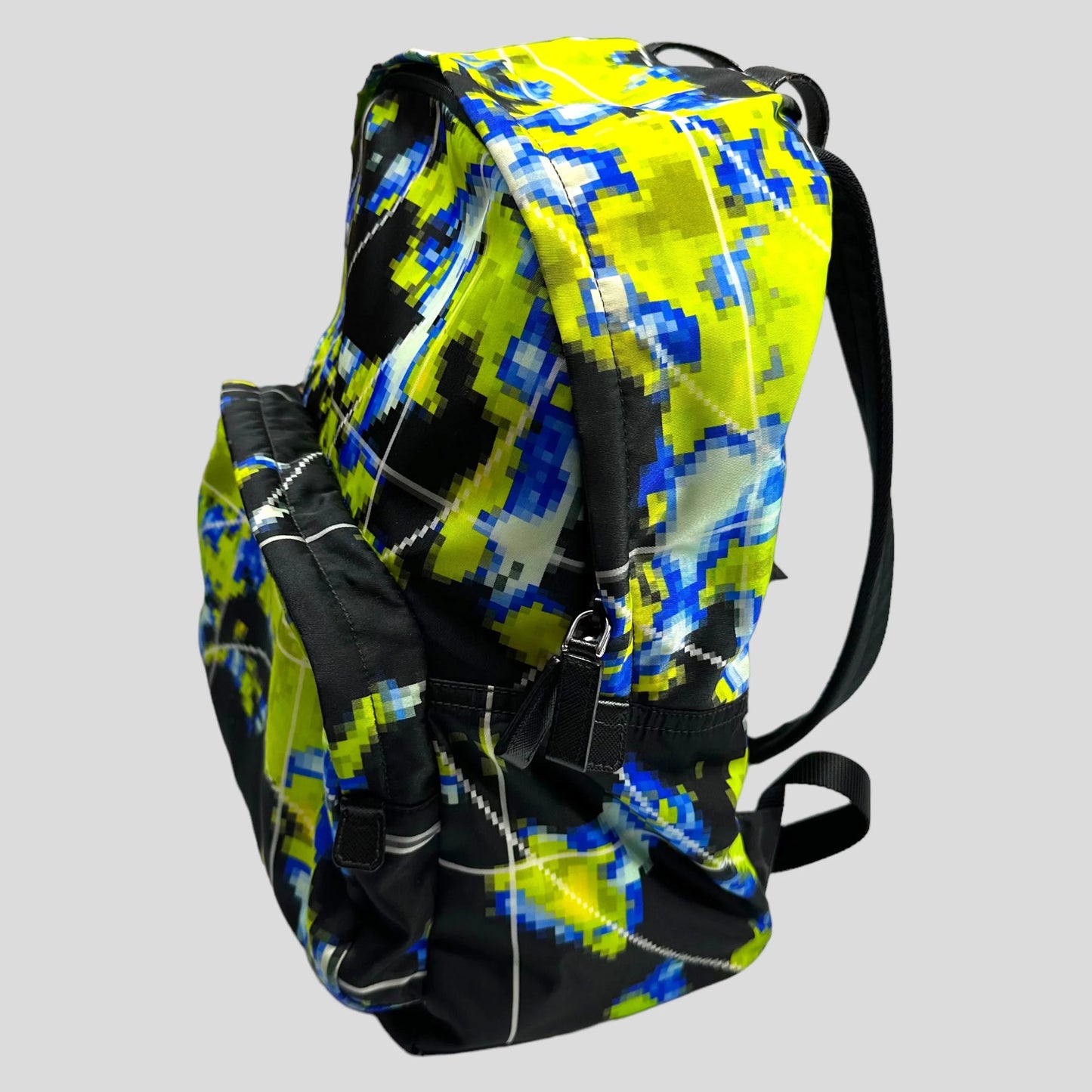 Prada SS17 Radar Nylon Tessuto Backpack + Dustbag & Cards