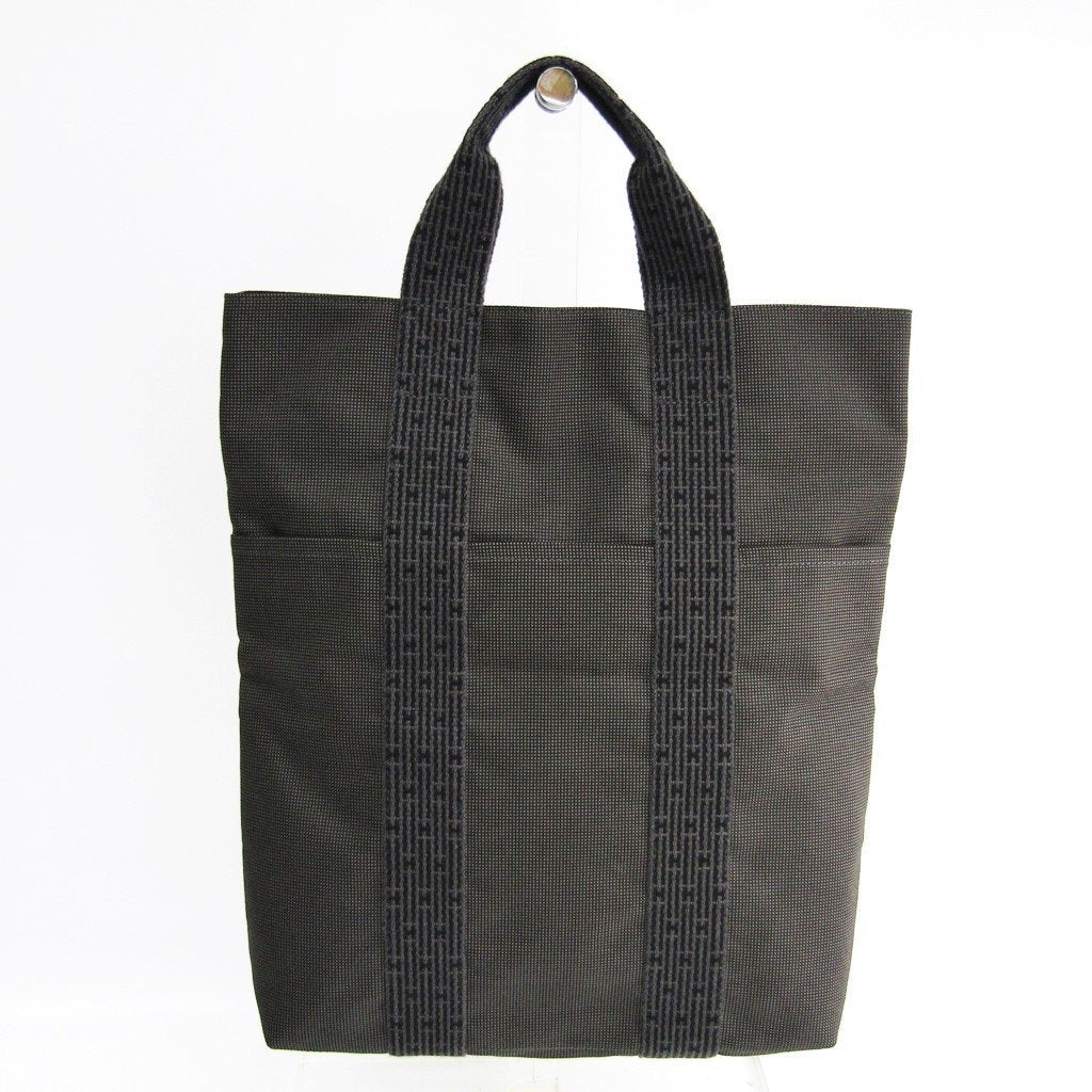 Luxury Hermes Gray Herline Sac Cabas Tote ( )