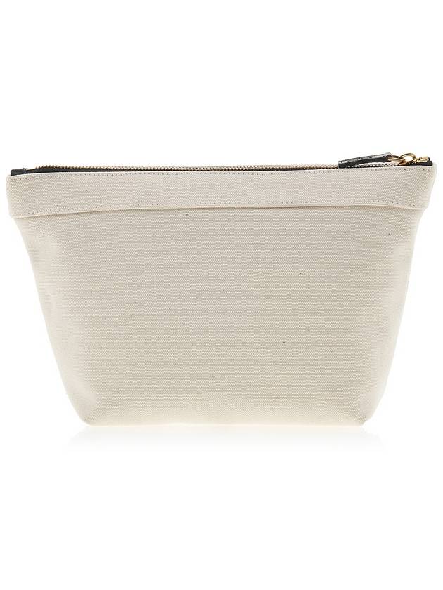 Luxury Balenciaga Trending 2026 Logo Print Jumbo Pouch Bag Ivory