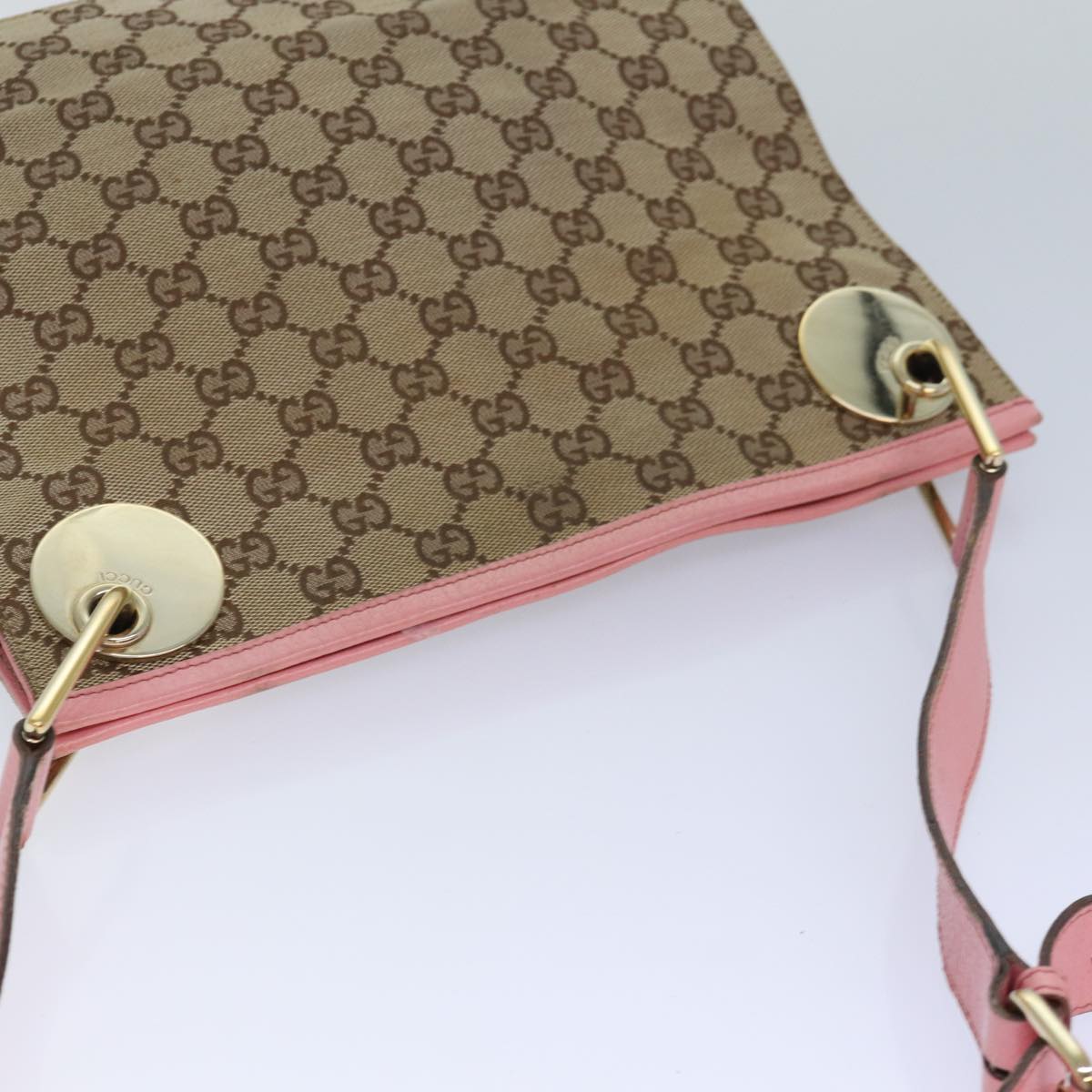 Gucci Canvas Shoulder Bag