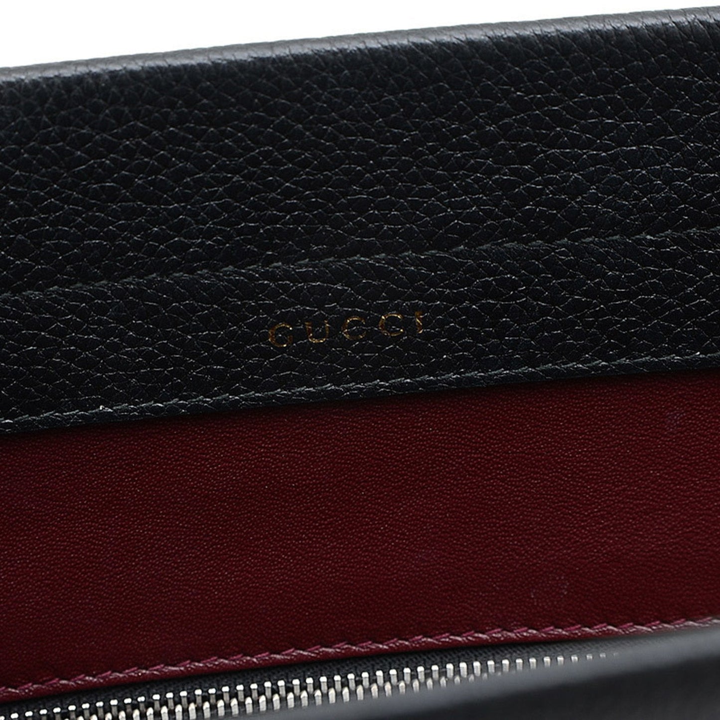 Gucci Lou Leather Top Handle Shoulder Bag