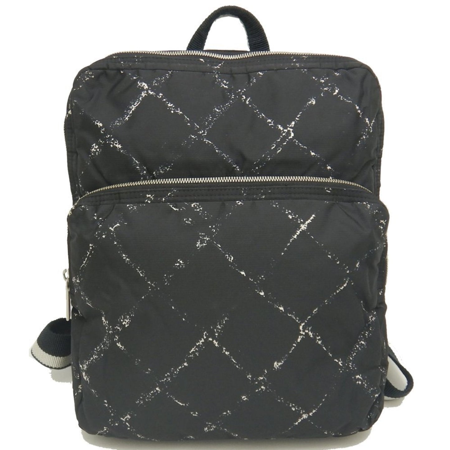 CHANEL Chanel Backpack Travel Line Nylon Black 251953