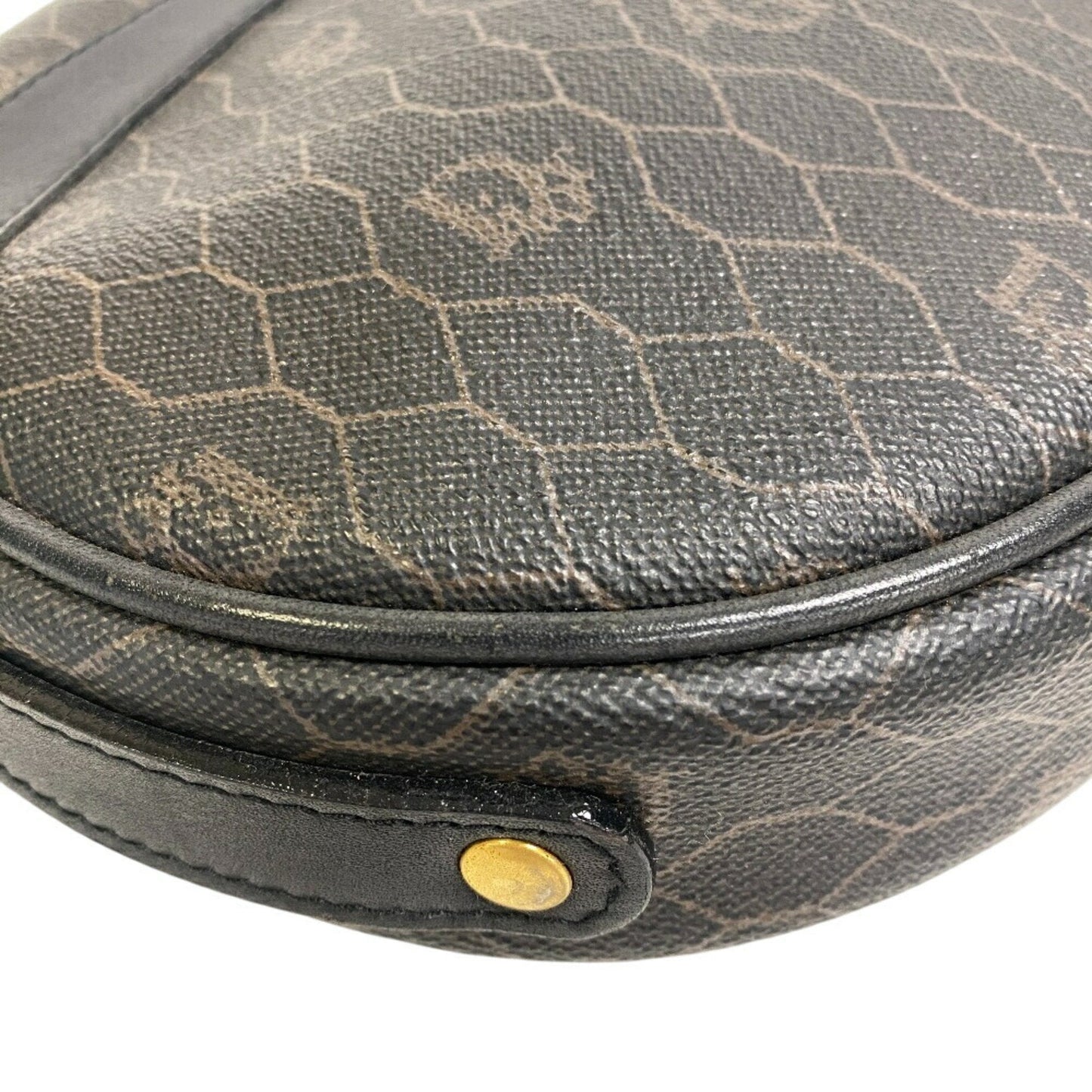 Christian Dior Brown Pvc Shoulder Bag ()