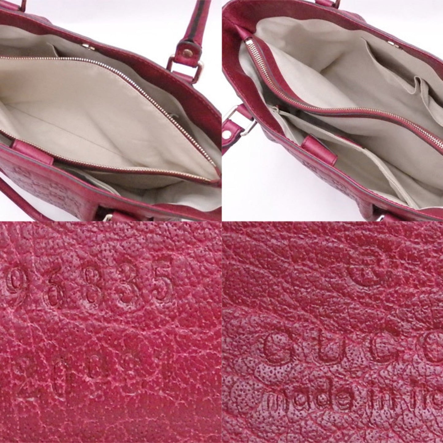 Gucci Leather Tote Style 91
