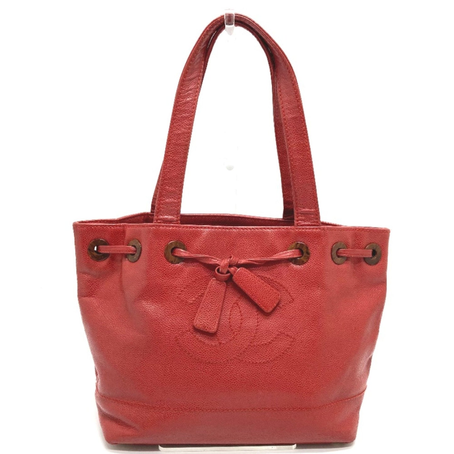 Chanel CC Mark bag Tote Bag Red