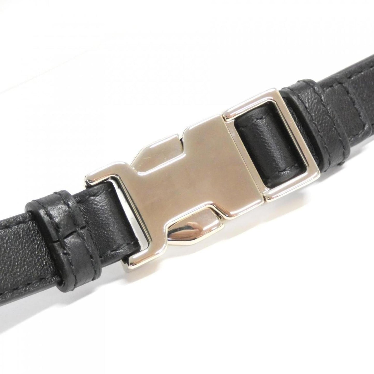 Christian Dior Black Leather Shoulder Bag ()