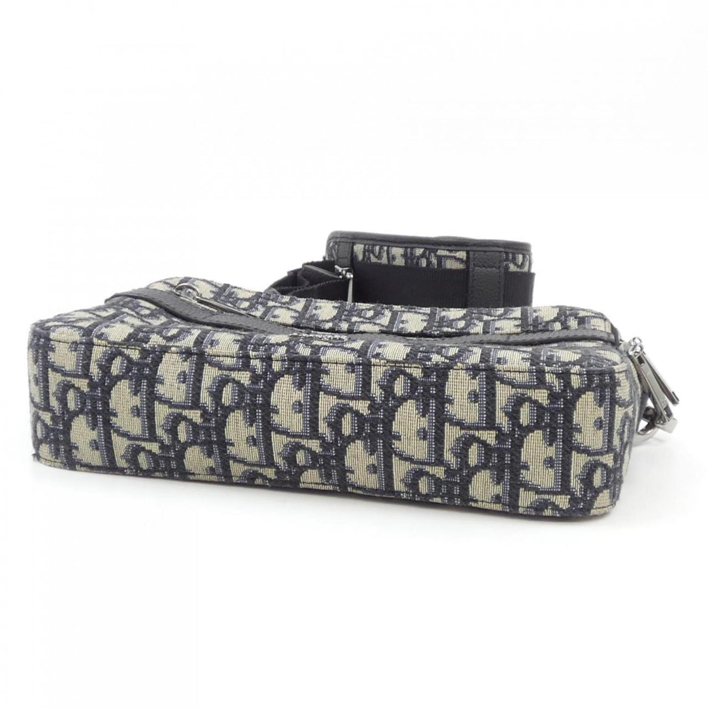 Christian Dior Beige Black Blue Handbag ()
