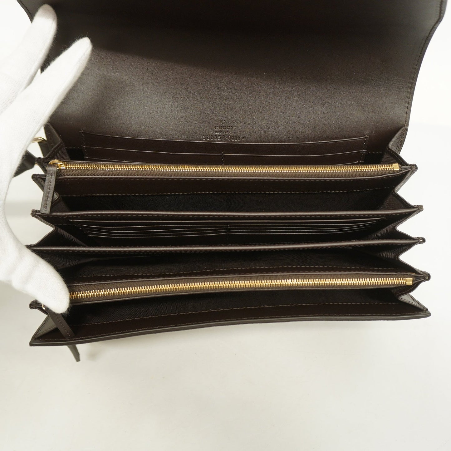 Gucci Leather Clutch