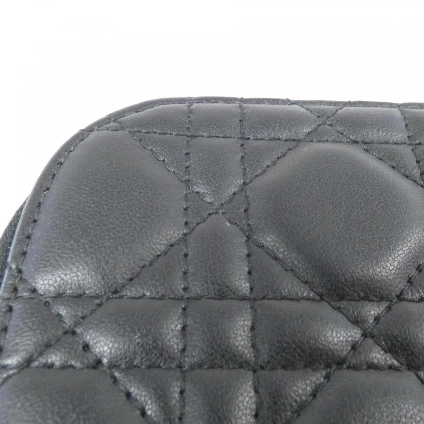Christian Dior Black Leather Pouch ()