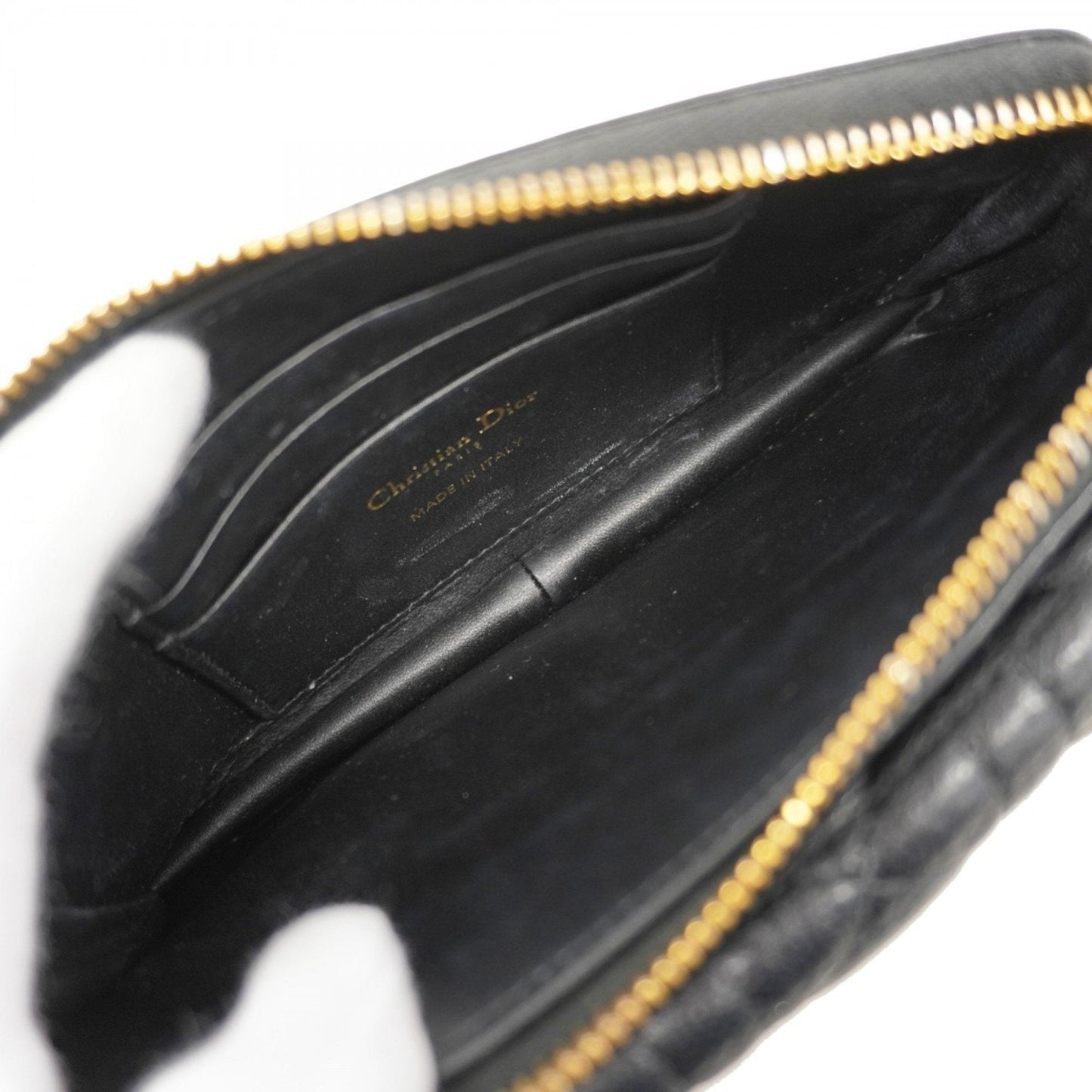 Christian Dior Black Leather Handbag ()