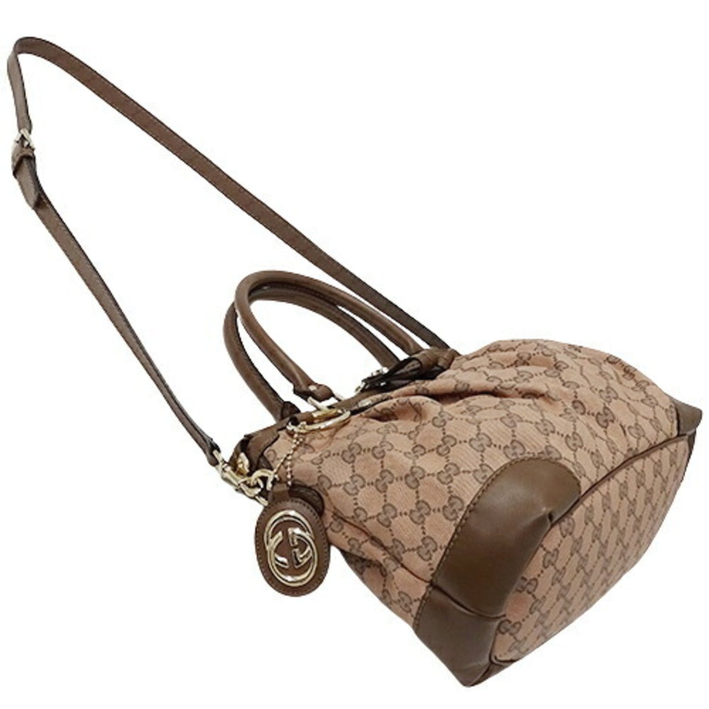 Gucci Canvas Shoulder Bag
