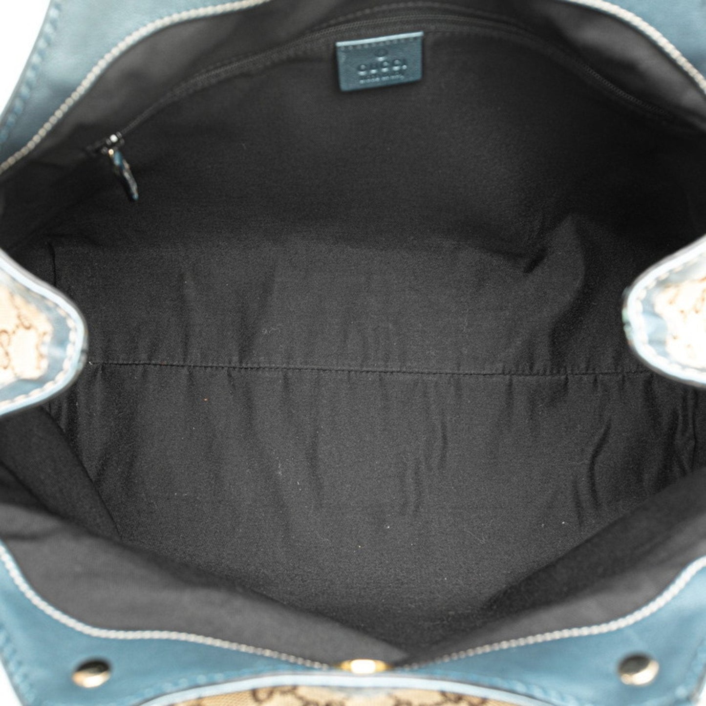 Gucci Leather Canvas Tote