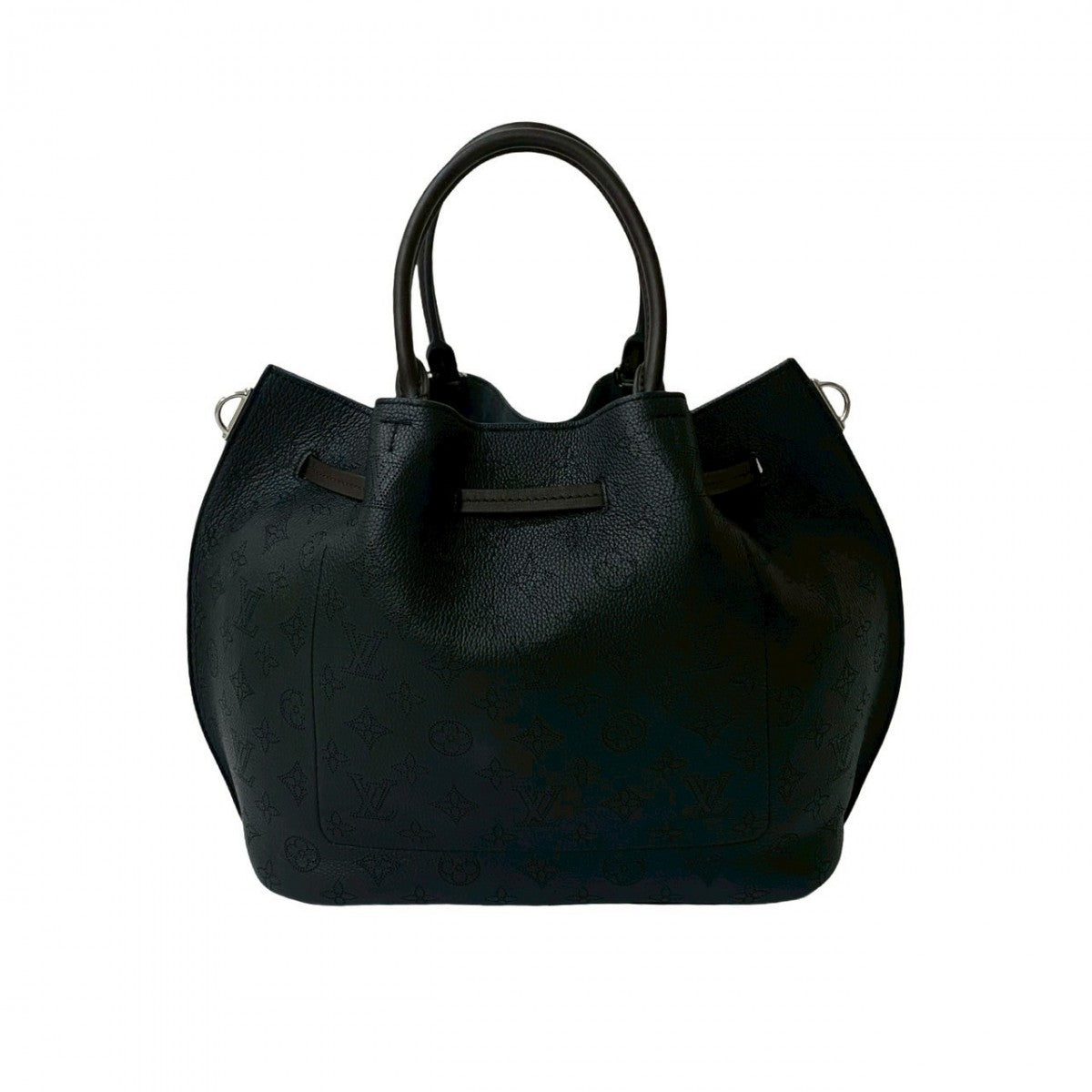 Elegant Women's Shoulder Bag | LOUIS VUITTON Shoulder Bag leather black Mahina Giroratta